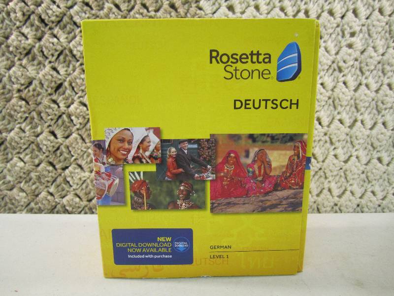 lot 146 image: Rosetta Stone German Level 1 Langua...