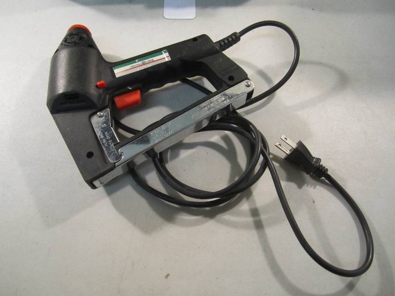 lot 153 image: Chicago Forge Electric Staple Gun T...
