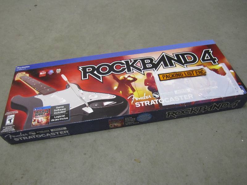 lot 162 image: Rockband 4 Wireless Fender Stratoca...