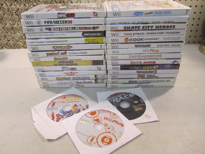 lot 173 image: Large Lot of Wii Video Games See Ph...