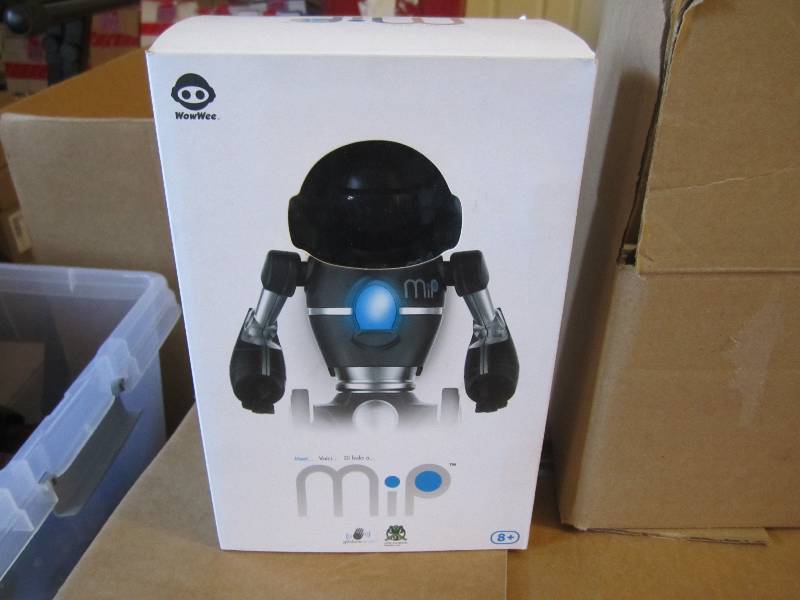 lot 215 image: WowWee MIP Robot Open Box Untested...