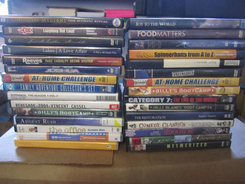 lot 220 image: Large Lot of DVD Movies See Photos...