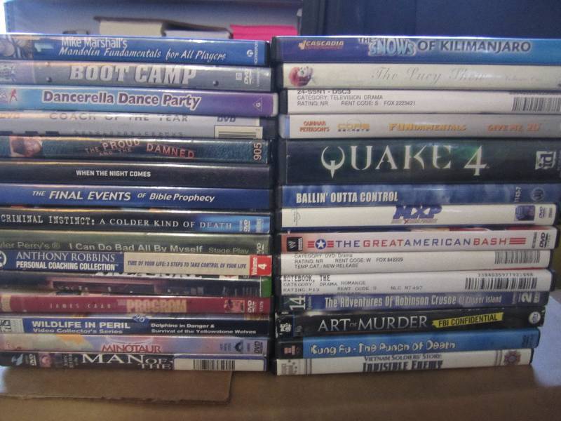 lot 221 image: Large Lot of DVD Movies See Photos...