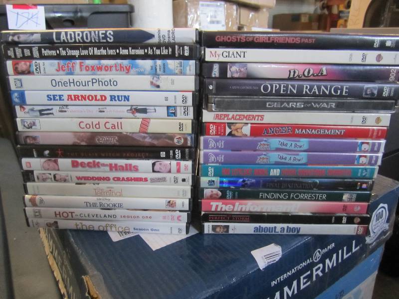 lot 223 image: Large Lot of DVD Movies See Photos...