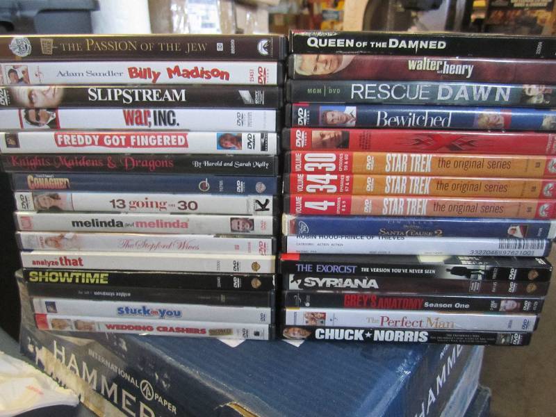 lot 224 image: Large Lot of DVD Movies See Photos...