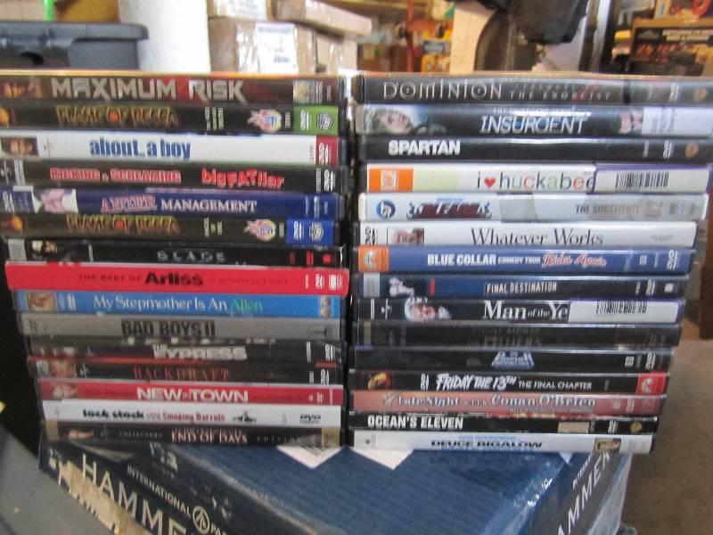 lot 225 image: Large Lot of DVD Movies See Photos...