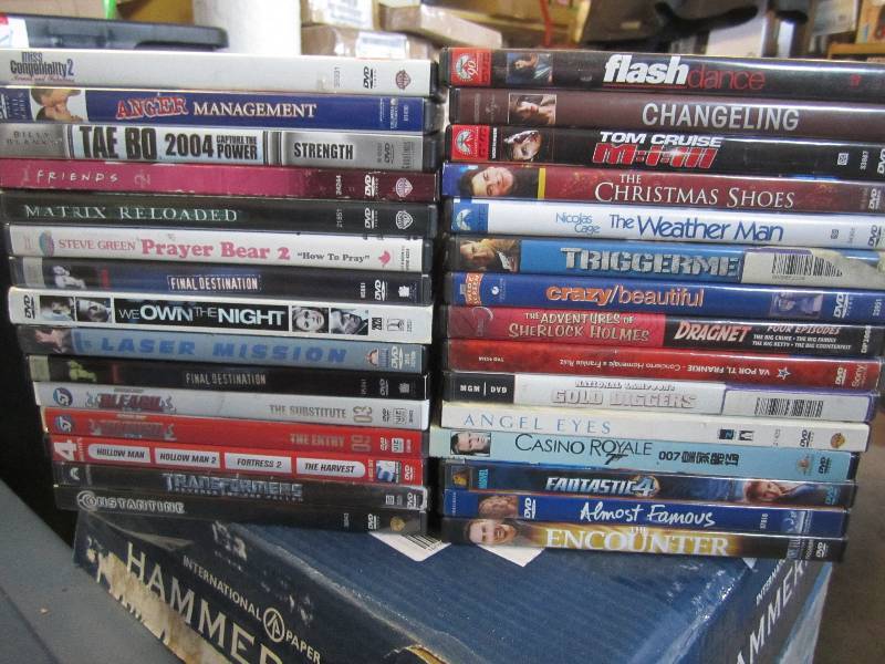 lot 226 image: Large Lot of DVD Movies See Photos...