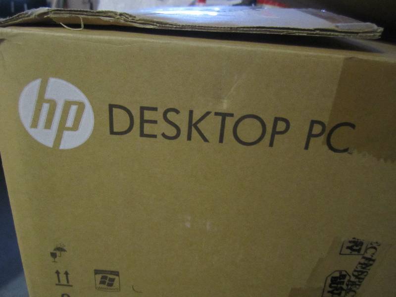 lot 233 image: HP Desktop PC Pavilian p6714y Open ...