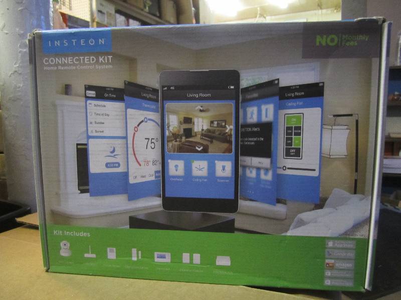 lot 235 image: Insteon Connected Kit Home Remote C...