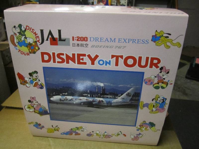 lot 238 image: Disney On Tour 1200 Scale Boeing 7...