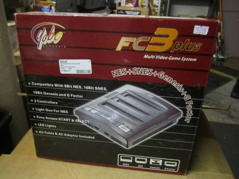 lot 240 image: Yobo Gameware FC3plus Multi Video G...