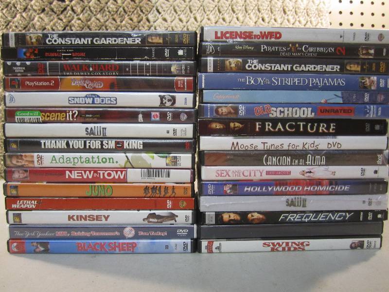 lot 272 image: Large Lot of DVD Movies See Photos...