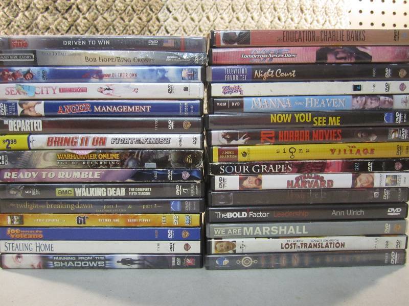 lot 273 image: Large Lot of DVD Movies See Photos...