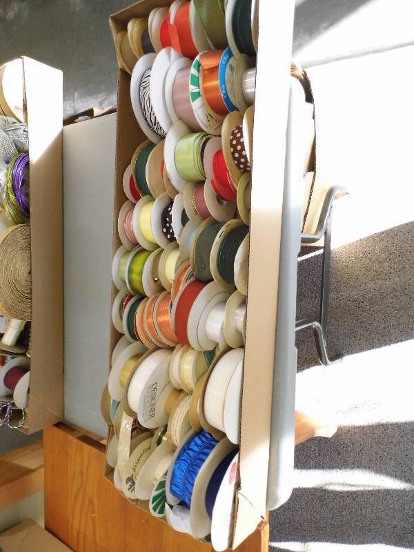 lot 30 image: Box of Assorted Ribbon