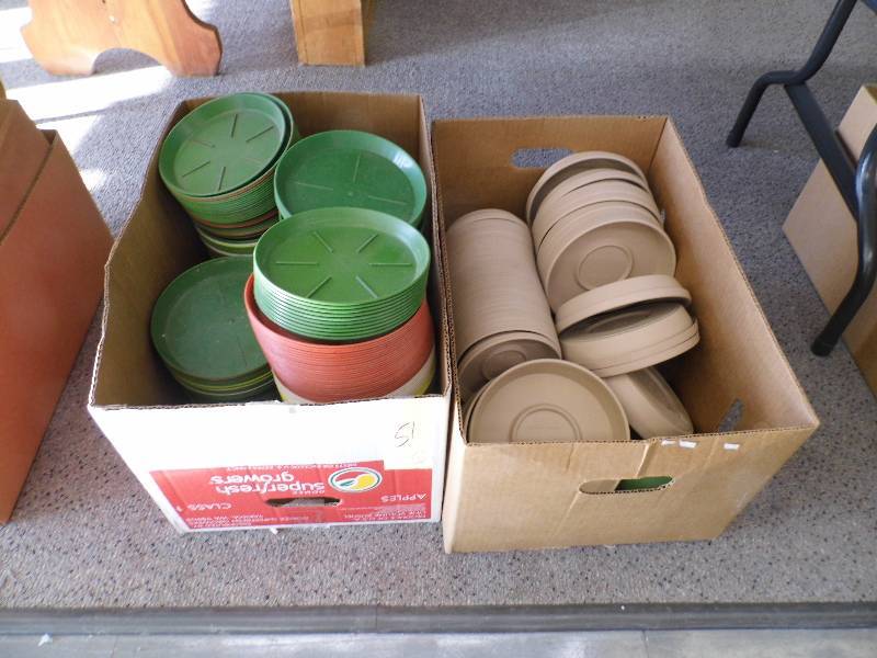 lot 51 image: Plastic Plant Saucers
