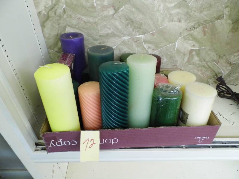 lot 72 image: Candles