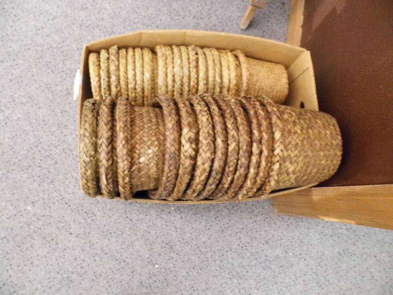 lot 88 image: Lined Floral Baskets