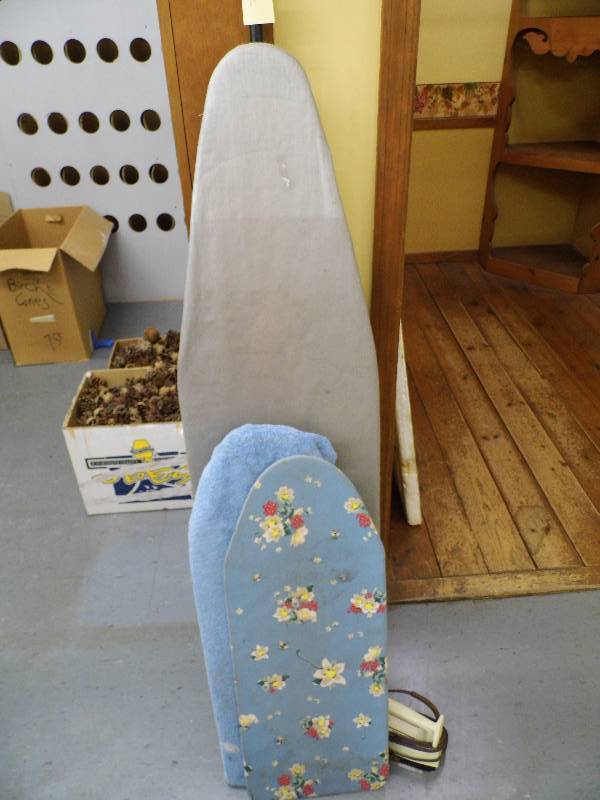lot 111 image: Ironing Boards - Iron