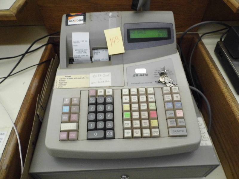 lot 143 image: Sharp Cash Register - Epson Printer
