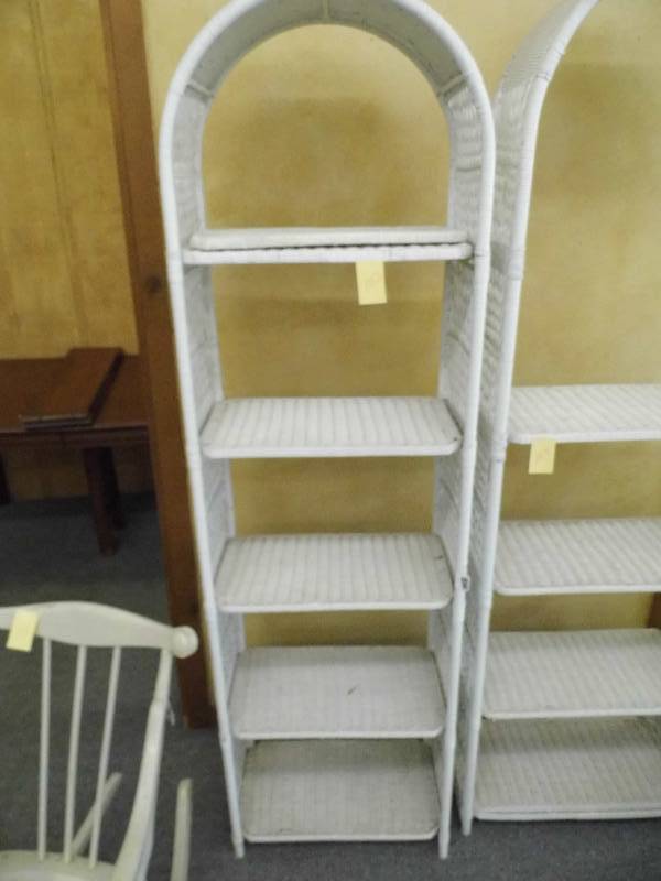 lot 152 image: Wicker Shelf