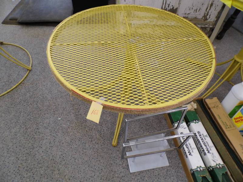 lot 168 image: Metal Table