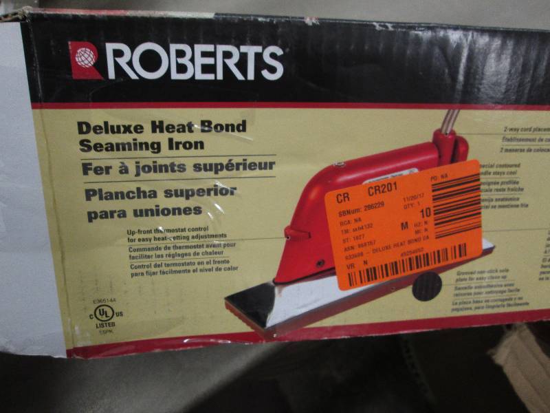 lot 44 image: Roberts  Deluxe Heat Bond Carpet Ir...