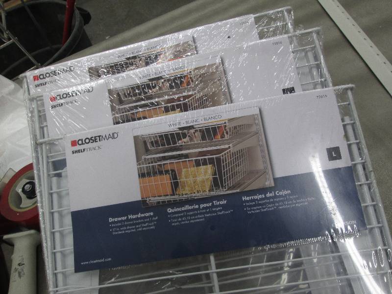 lot 68 image: Lot of 3 ClosetMaid 21 in. W x 17 i...