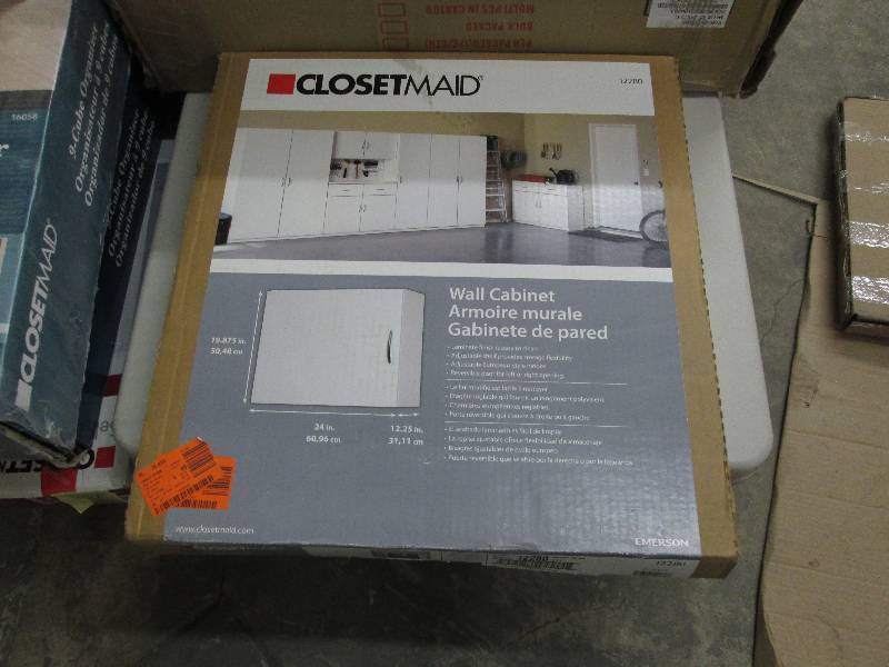 lot 107 image: ClosetMaid 19-78 in. H x 24 in. W ...