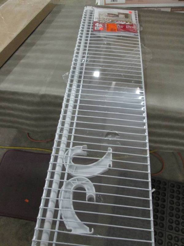 lot 113 image: ClosetMaid SuperSlide 48 in. W x 12...