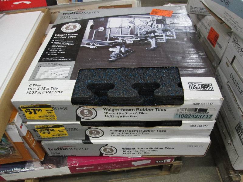 lot 131 image: 3 Cases TrafficMaster Black with Bl...