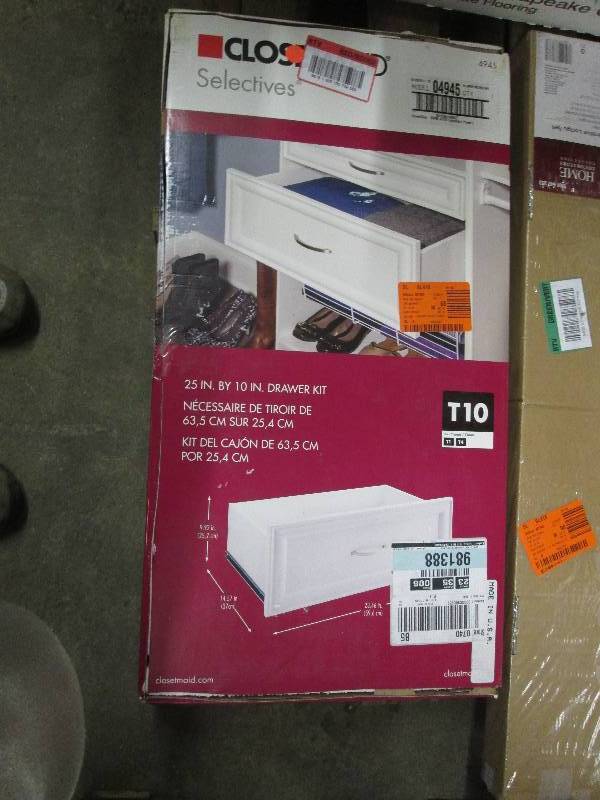 lot 137 image: ClosetMaid Selectives 23.5 in. x 10...