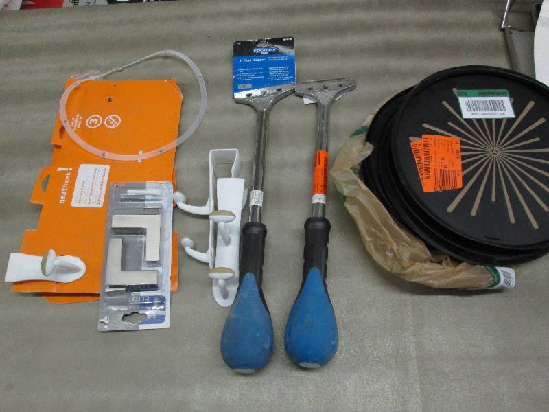 lot 145 image: 2- 4 inch Floor Strippers, Hooks...