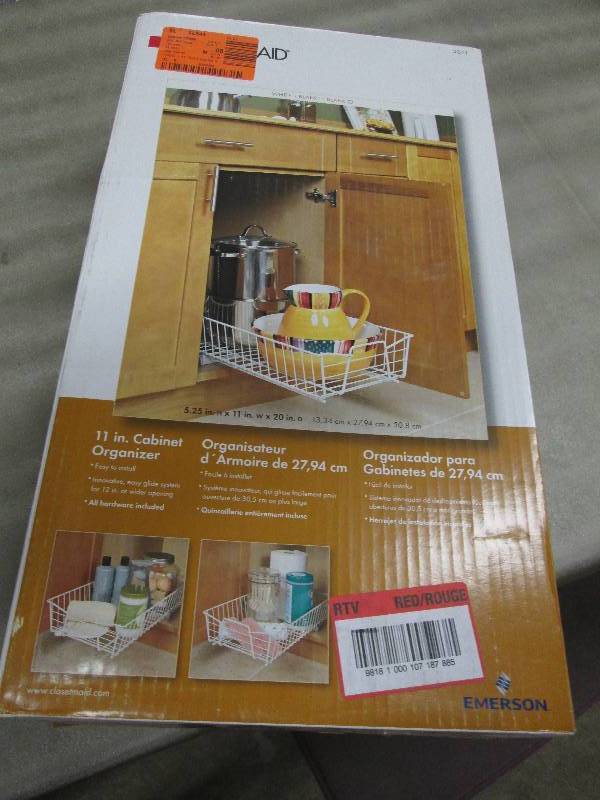 lot 155 image: ClosetMaid 5.25 in. x 11 in. x 20 i...