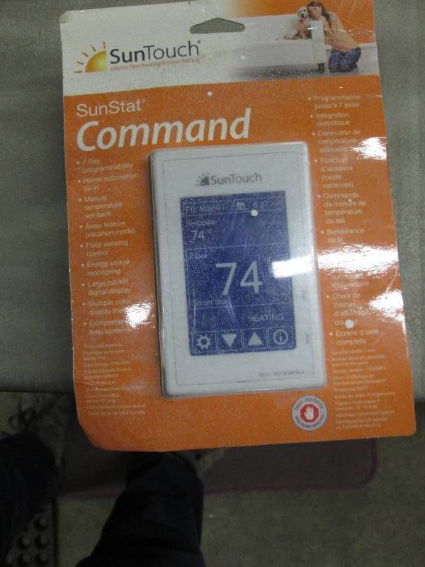 lot 174 image: SunTouch Floor Warming SunStat Comm...