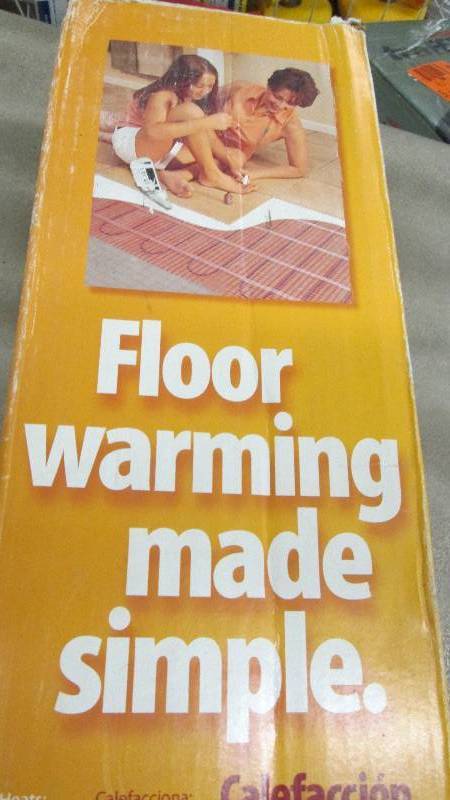 lot 184 image: SunTouch Floor Warming 4 ft. x 30 i...