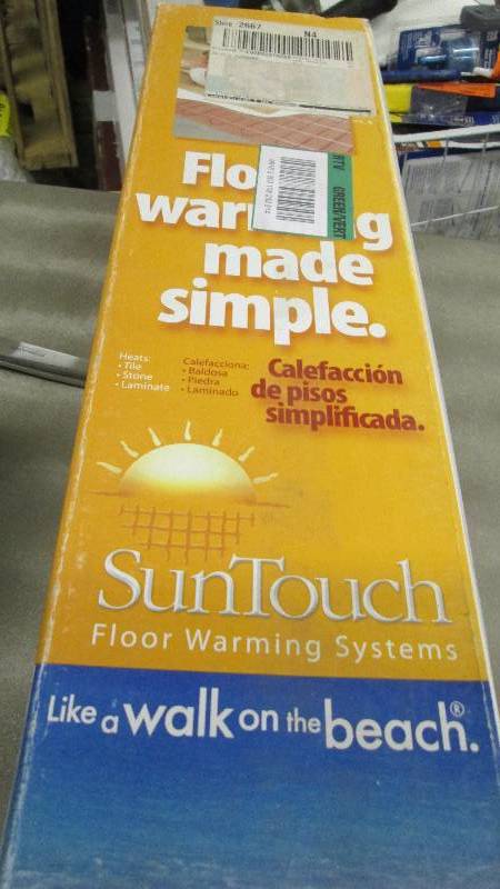 lot 189 image: SunTouch Floor Warming 8 ft. x 30 i...