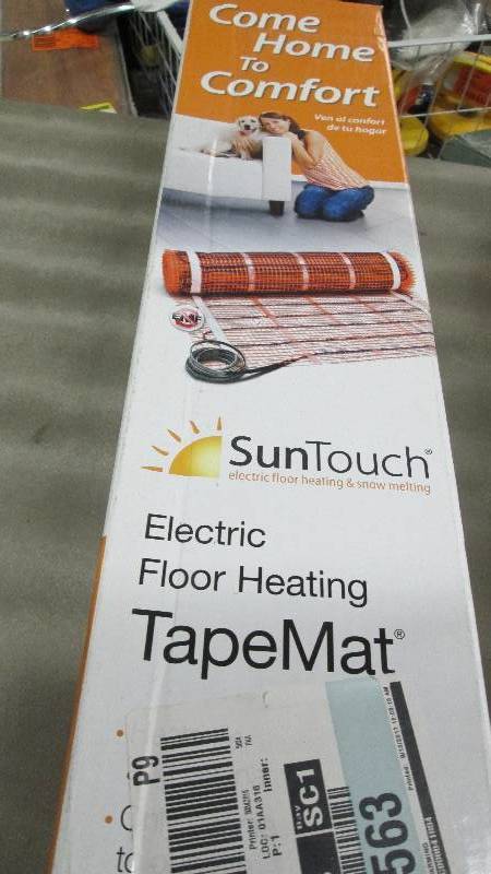 lot 190 image: SunTouch Floor Warming 6 ft. x 30 i...
