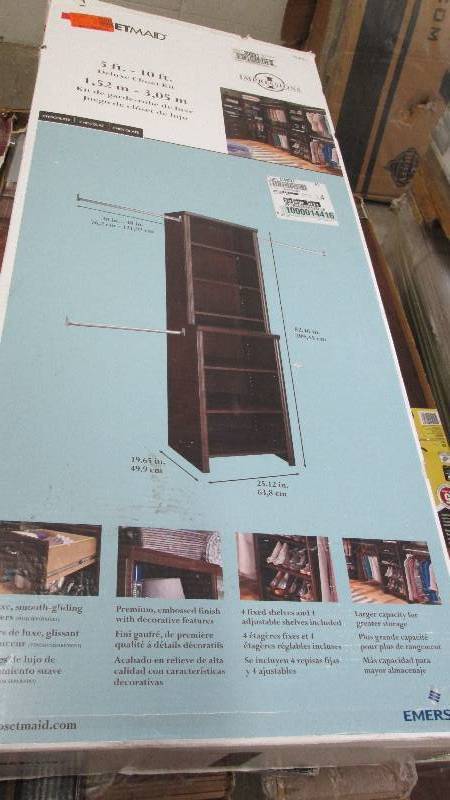 lot 218 image: ClosetMaid Impressions 25 in. Choco...