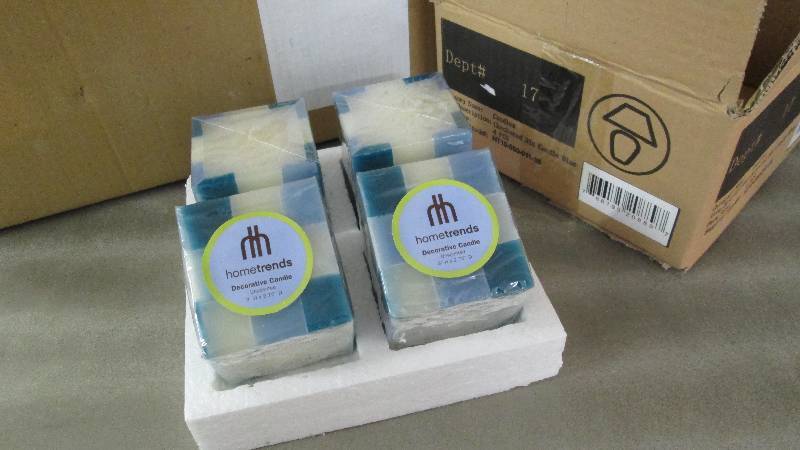 lot 271 image: Case of 6 boxes of 4 Hometrends 3 i...