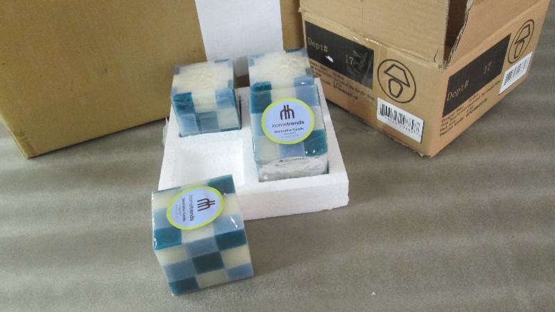 lot 275 image: Case of 6 boxes of 4 Hometrends 3 i...