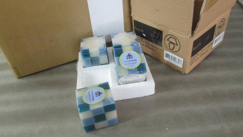 lot 279 image: Case of 6 boxes of 4 Hometrends 3 i...