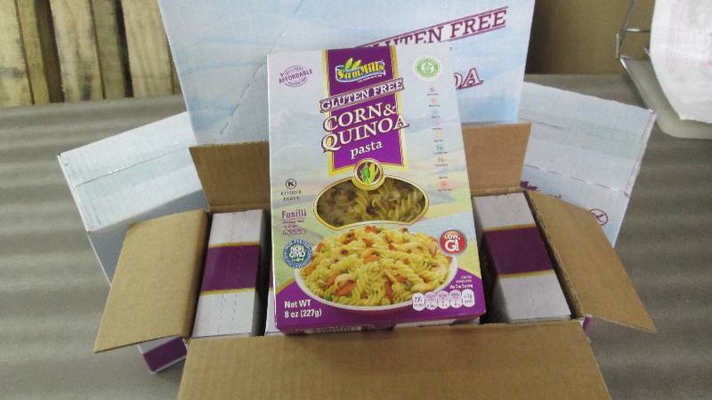 lot 283 image: 4 Cases of 6 bxea Sam Mills Corn &...