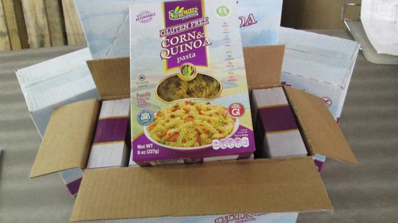 lot 284 image: 4 Cases of 6 bxea Sam Mills Corn &...
