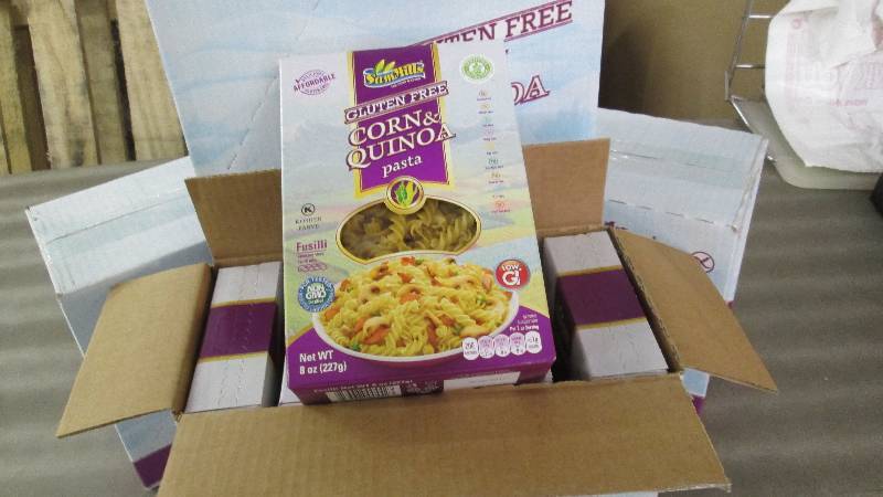 lot 285 image: 4 Cases of 6 bxea Sam Mills Corn &...