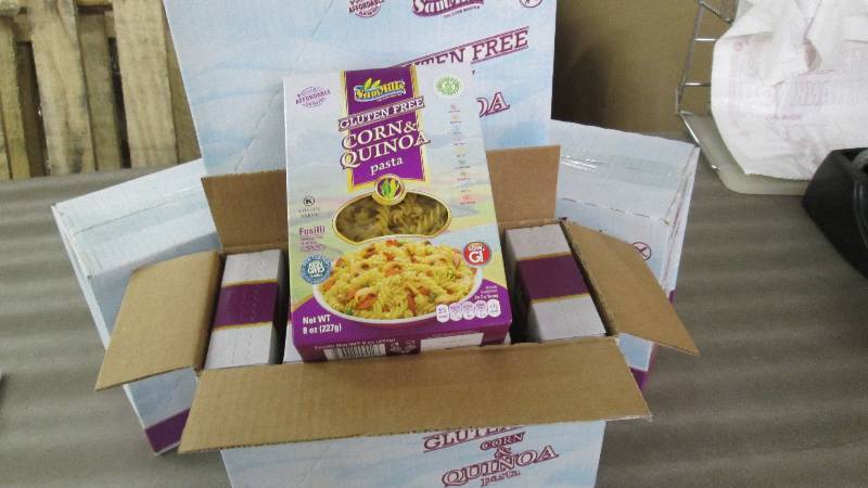 lot 297 image: 4 Cases of 6 bxea Sam Mills Corn &...