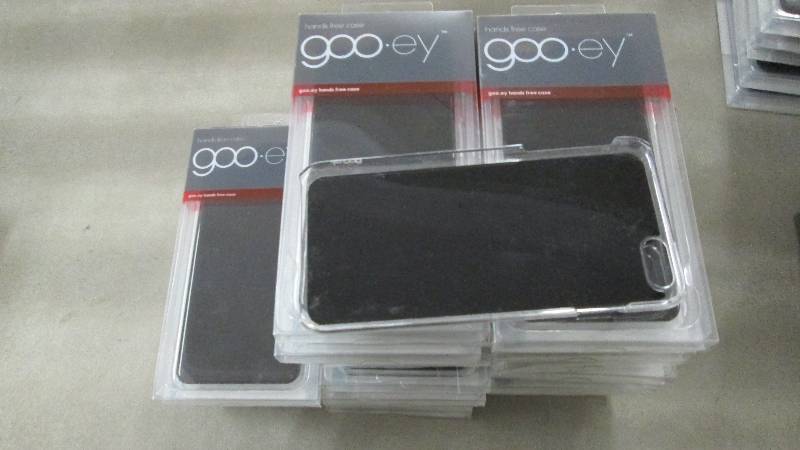 lot 305 image: 25 Black Goo-ey iPhone 66S Plus Ha...