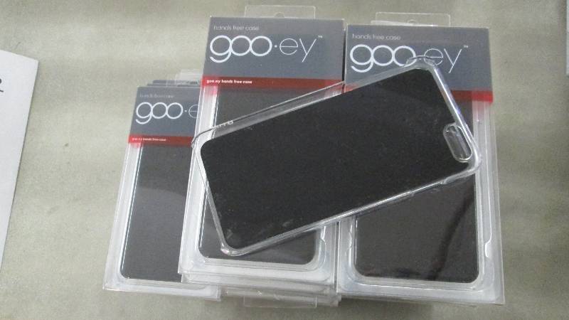 lot 306 image: 25 Black Goo-ey iPhone 66S Plus Ha...