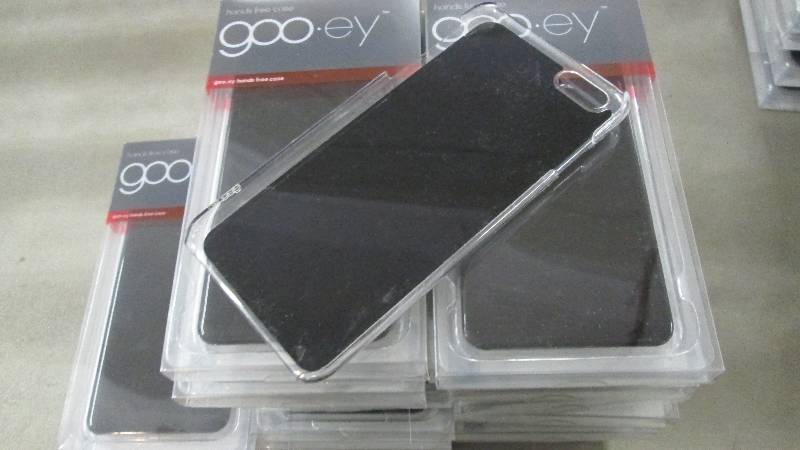 lot 308 image: 25 Black Goo-ey iPhone 66S Plus Ha...