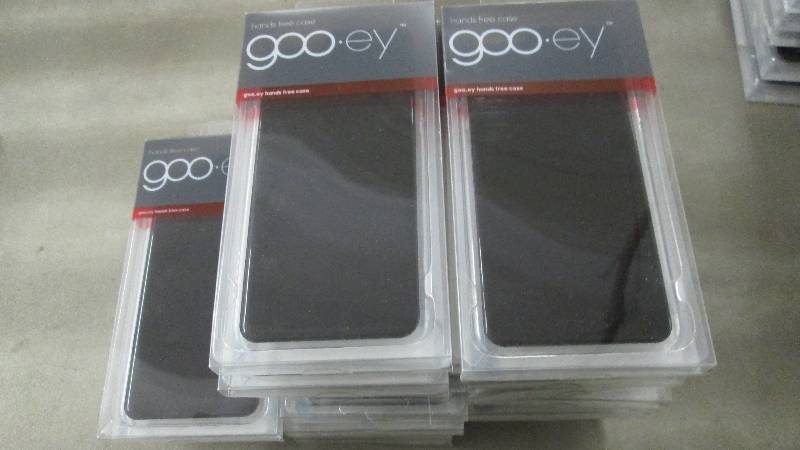 lot 309 image: 25 Black Goo-ey iPhone 66S Plus Ha...