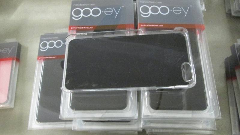 lot 310 image: 25 Black Goo-ey iPhone 66S Plus Ha...